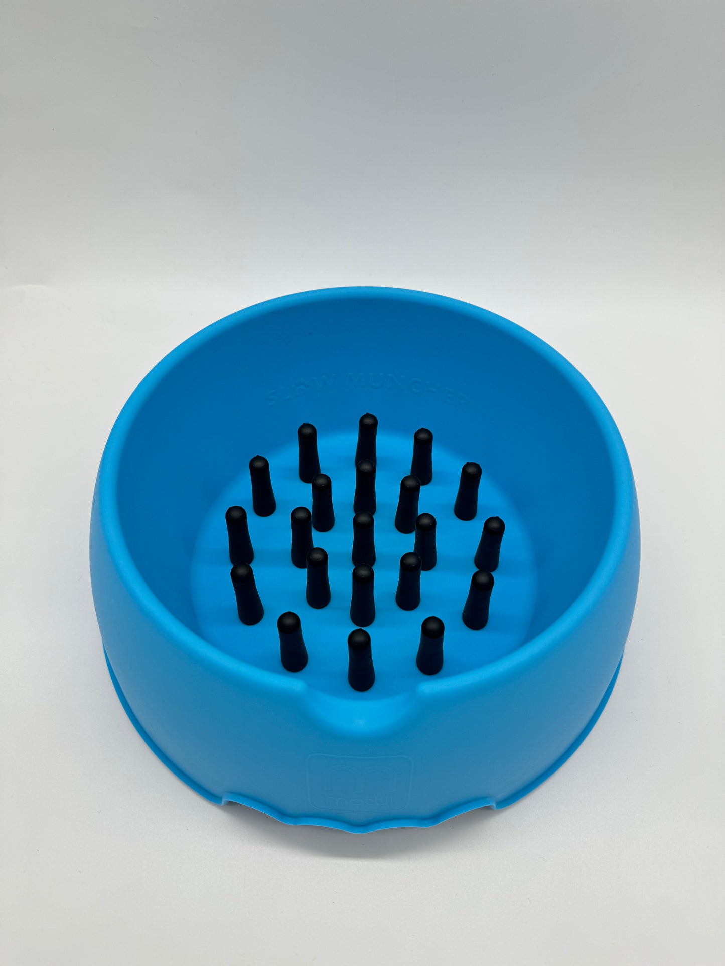 Slow Muncher Dog Bowl - Aqua Blue