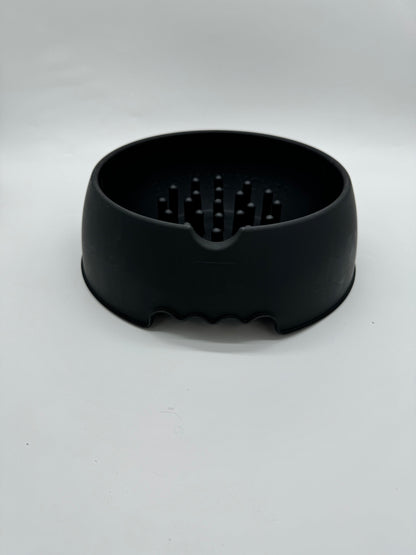 Slow Muncher Dog Bowl - Black