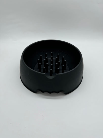 Slow Muncher Dog Bowl - Black