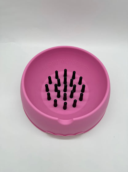 Slow Muncher Dog Bowl - Pink