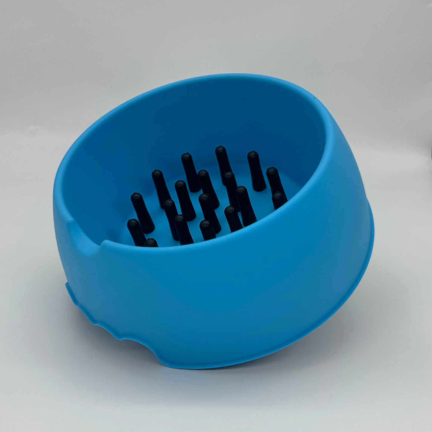 Slow Muncher Dog Bowl - Aqua Blue