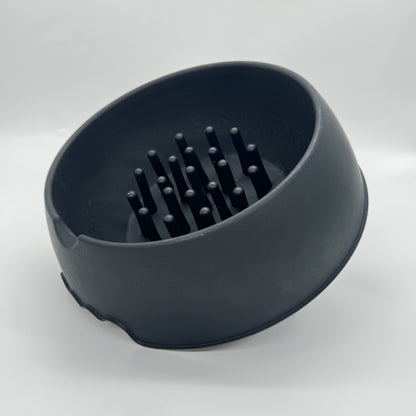 Slow Muncher Dog Bowl - Black